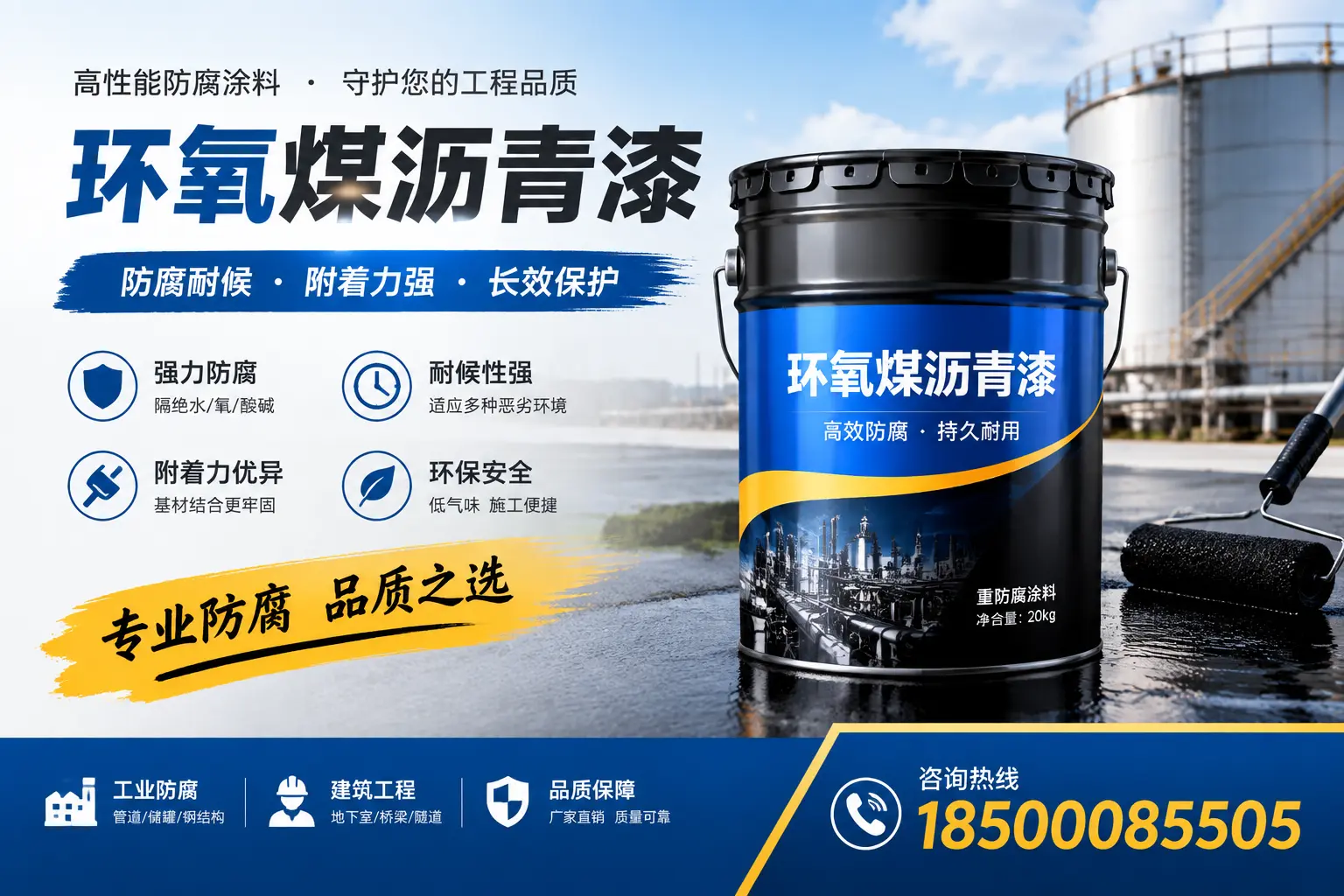 如何选择适合的环氧煤沥青漆?忻州市场选型指南