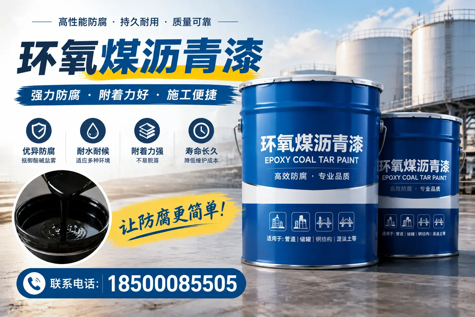 环氧煤沥青漆的环保性分析,忻州企业的选择依据